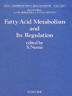 cover image of Fatty Acid Metabolism and its Regulation
